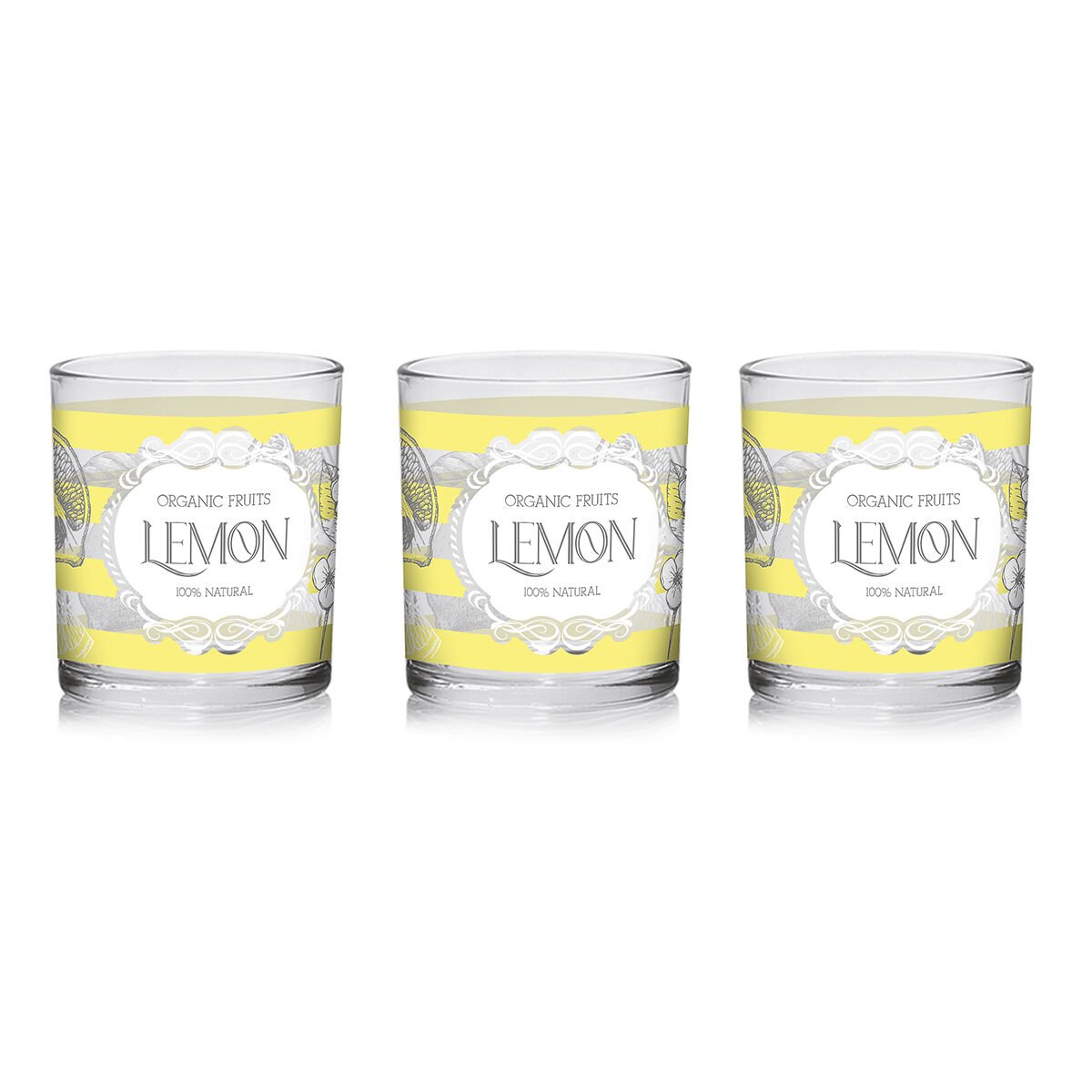 Cerve Season Lemon 3’lü Su Bardağı 220cc
