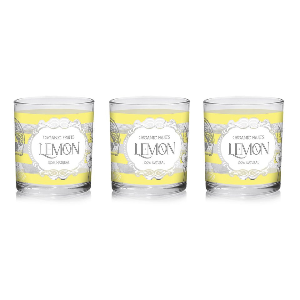 Cerve Season Lemon 3’lü Su Bardağı 220cc