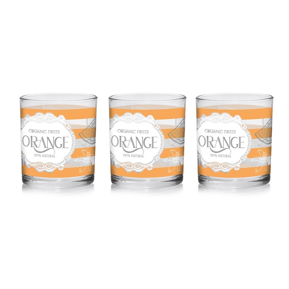 Cerve Season Orange 3’lü Su Bardağı 220cc