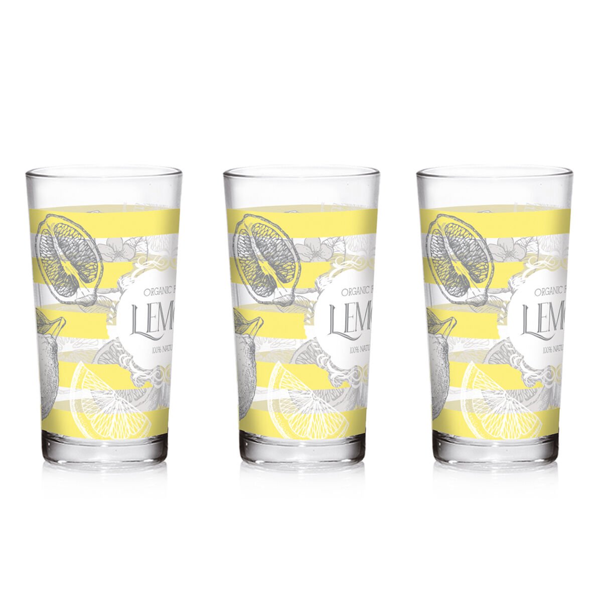 Cerve Season Lemon 3’lü Meşrubat Bardağı 250cc