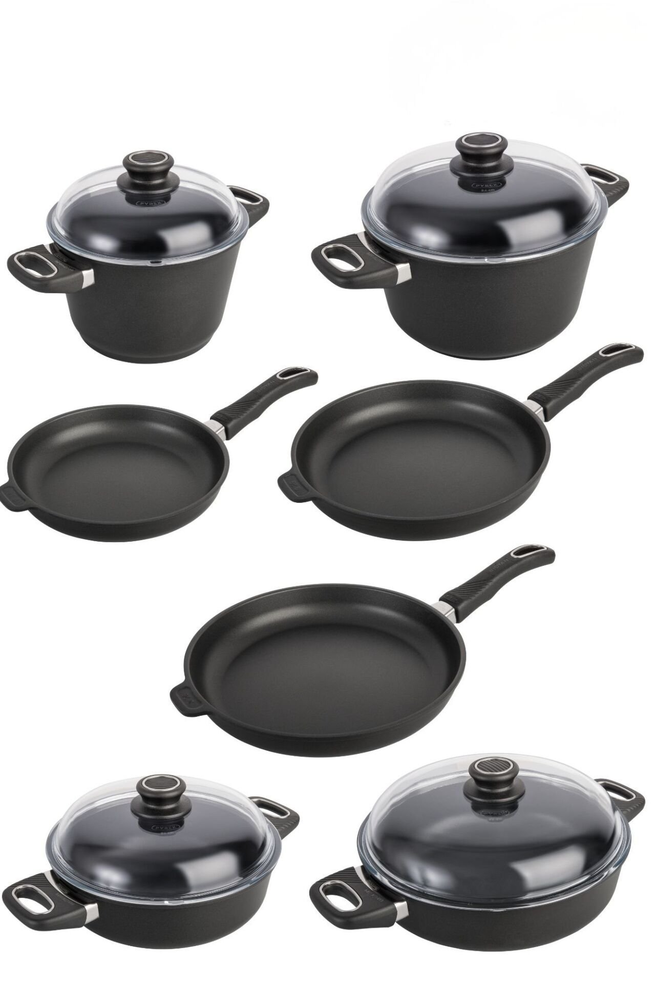 Gastrolux 11 Parça Alüminyum Döküm Tencere ve Tava Seti