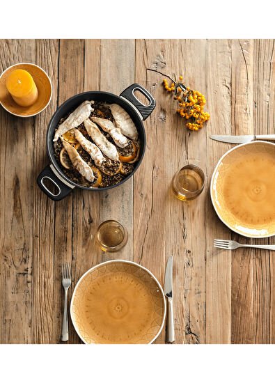 Gastrolux Siyah Döküm 6 Parça Alüminyum Döküm Tencere Seti