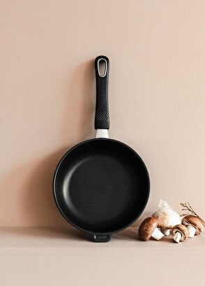 Gastrolux Döküm Siyah 3 Parça Alüminyum Döküm Tencere ve Tava Seti