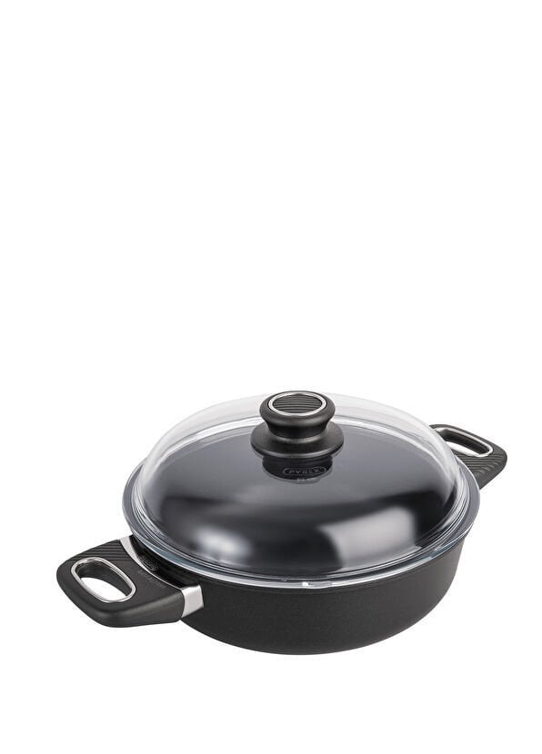 Gastrolux Döküm Siyah 3 Parça Alüminyum Döküm Tencere ve Tava Seti