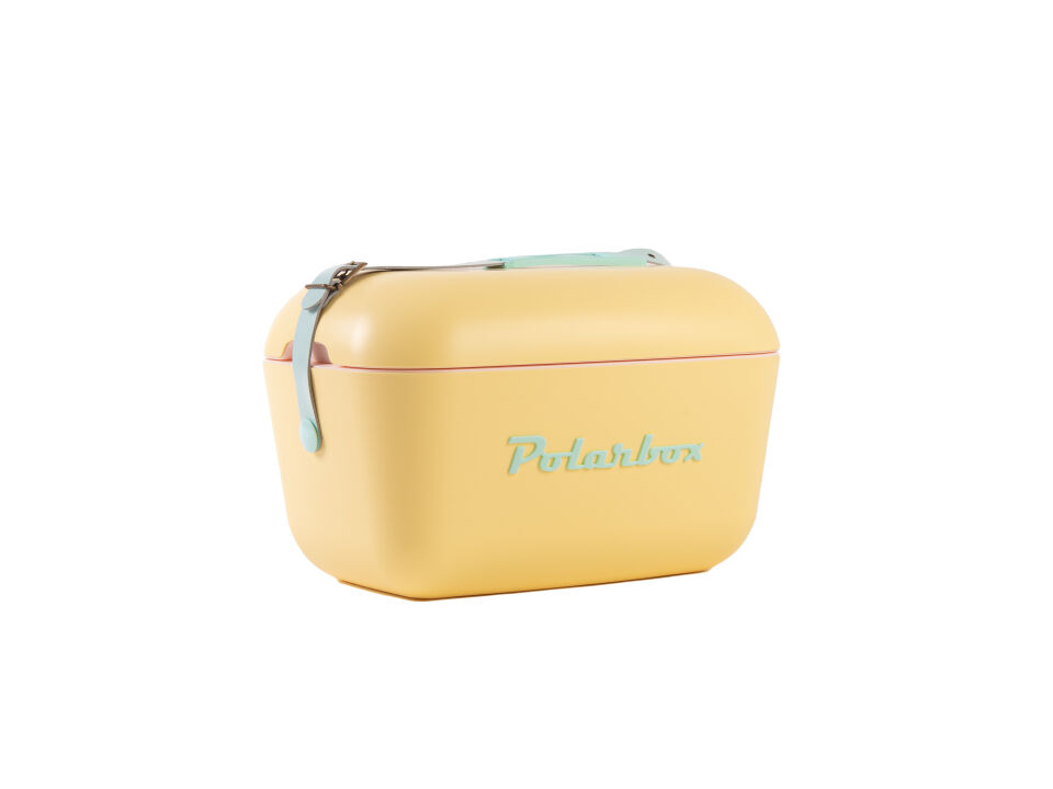 Polarbox Amarillo - Verde Agua Pop 20L Soğuk ve Sıcak Tutucu Retro Termo Çanta