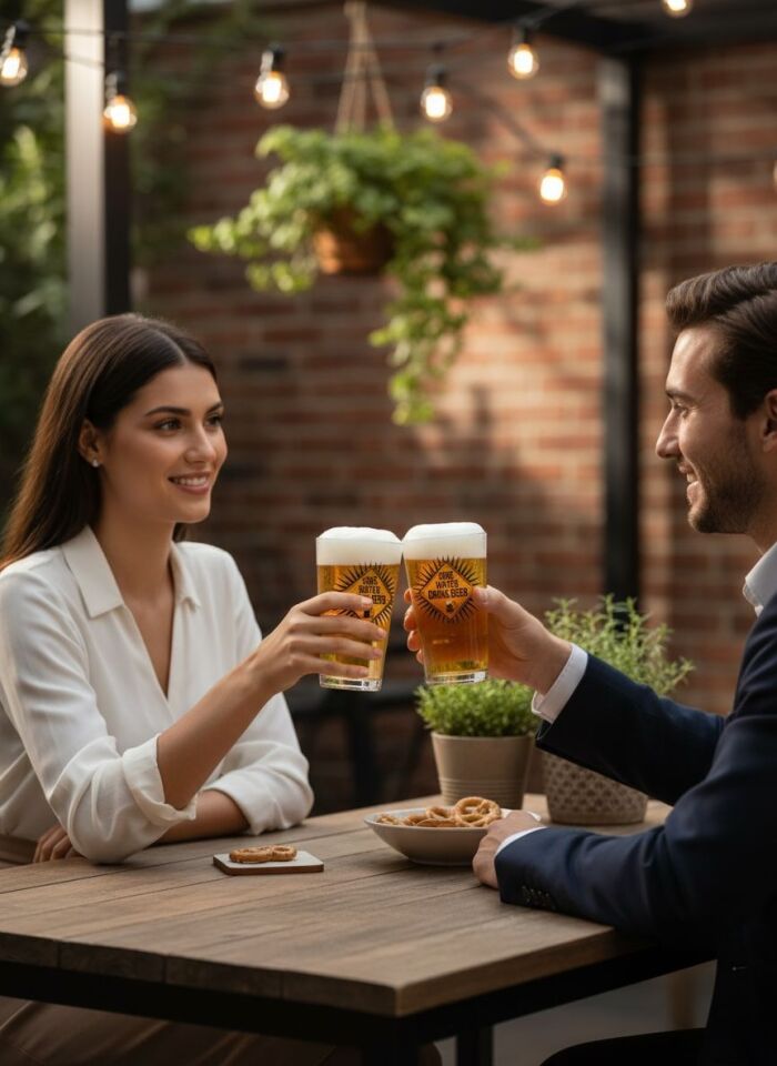 Cerve Save Water 380 CC Bira Bardağı 2 Parça