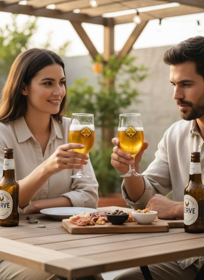 Cerve Save Water 0.4 LT Bira Bardağı 2 Parça