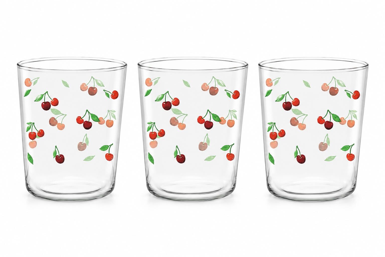 Cerve CHERRY Su Bardağı Seti 315 CC 3 Parça