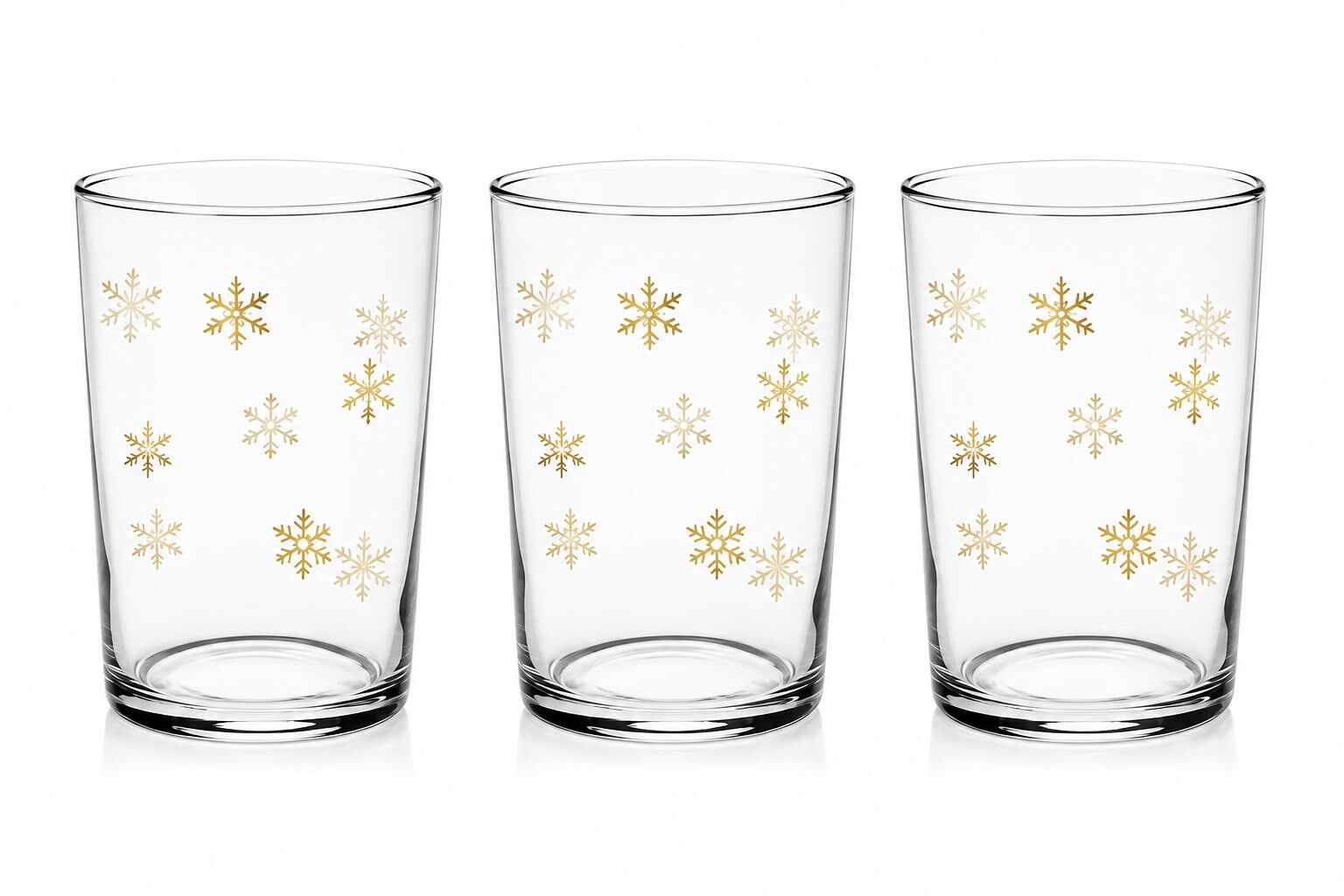 Cerve GOLD FLAKES meşrubat bardağı seti 510 CC