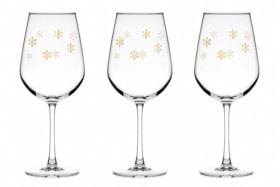 Cerve GOLD FLAKES kadeh seti 6 parça 530 cc