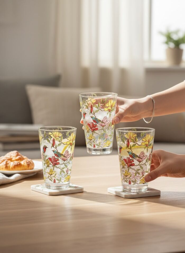 Cerve PARADISE meşrubat bardağı seti 310 CC