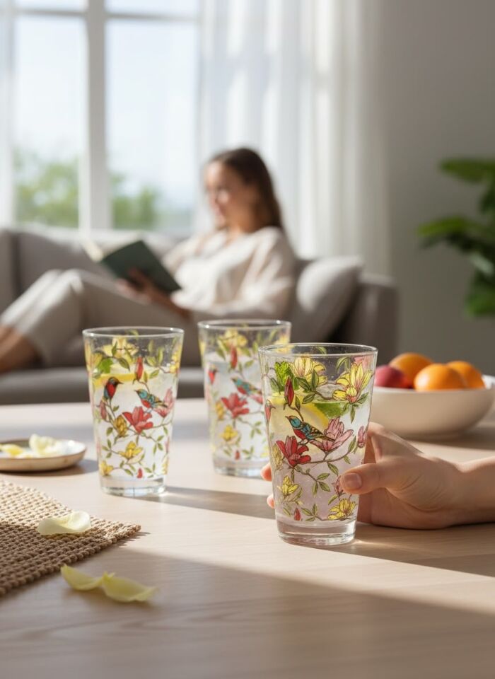 Cerve PARADISE meşrubat bardağı seti 310 CC