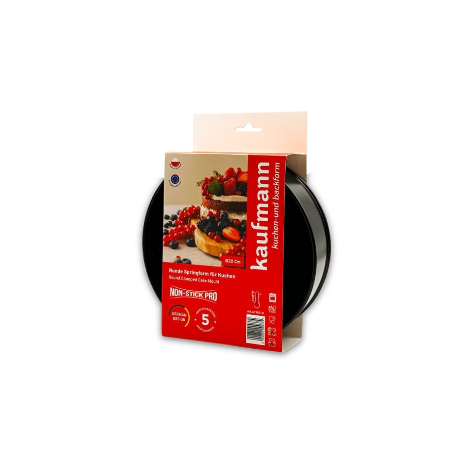 Kaufmann Classic Kelepçeli Non-Stick Kek Kalıbı 20 cm