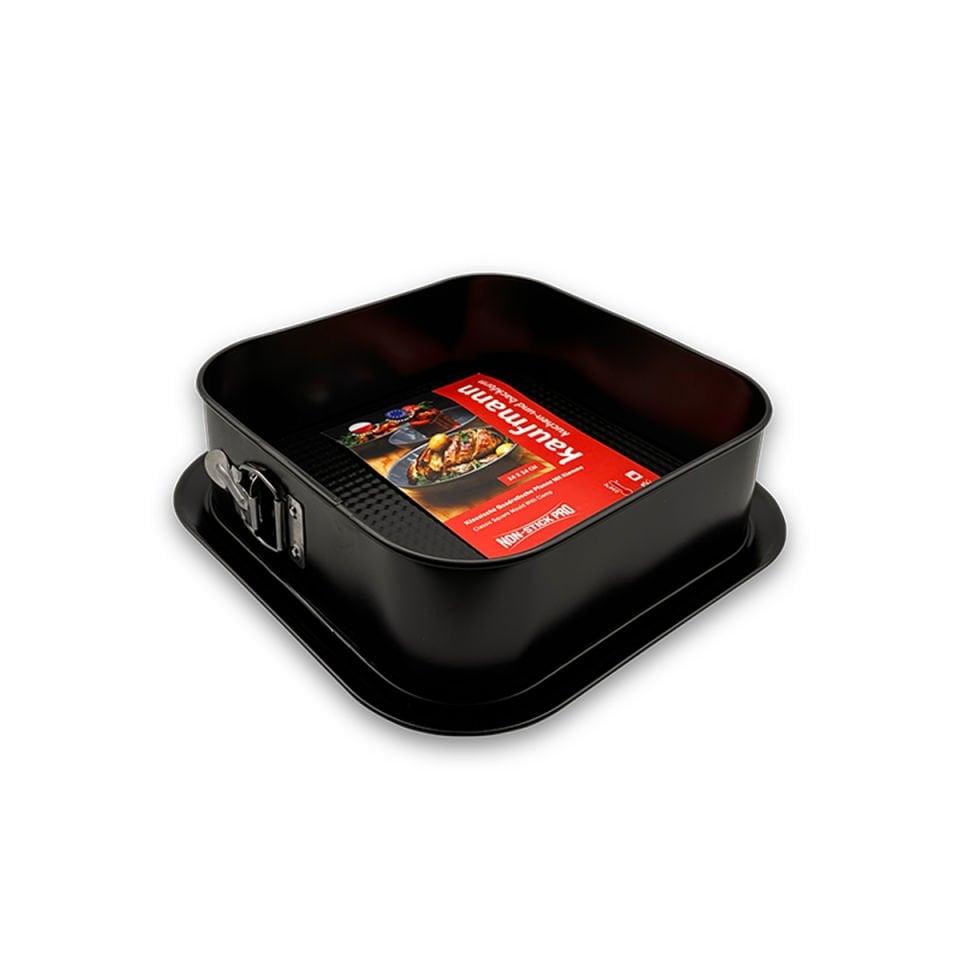 Kaufmann Classic Kare Kelepçeli Kek Kalıbı 24x24