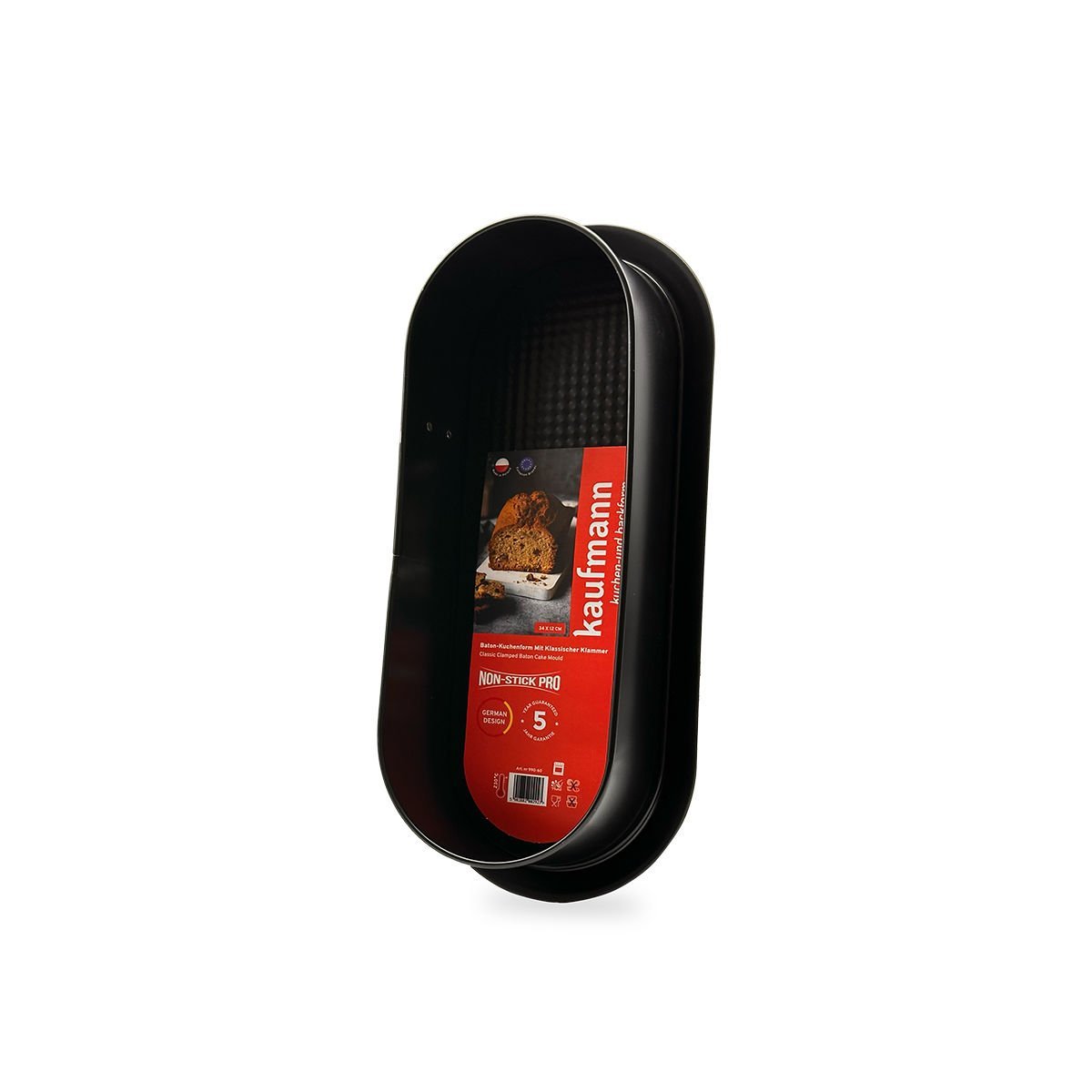 Kaufmann Classic Kelepçeli Baton Kek Kalıbı 34x12 cm