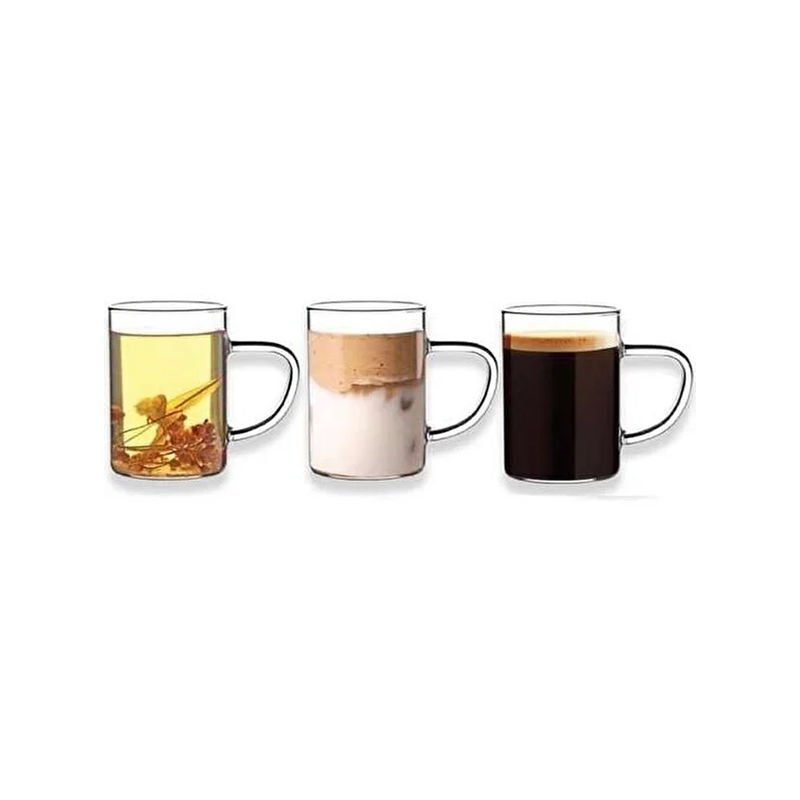 Lia 3'lü Termisli Bardak Seti 220 ml