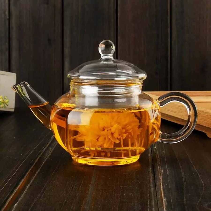Lia Cam Demlik 250 ml - Cam Süzgeç