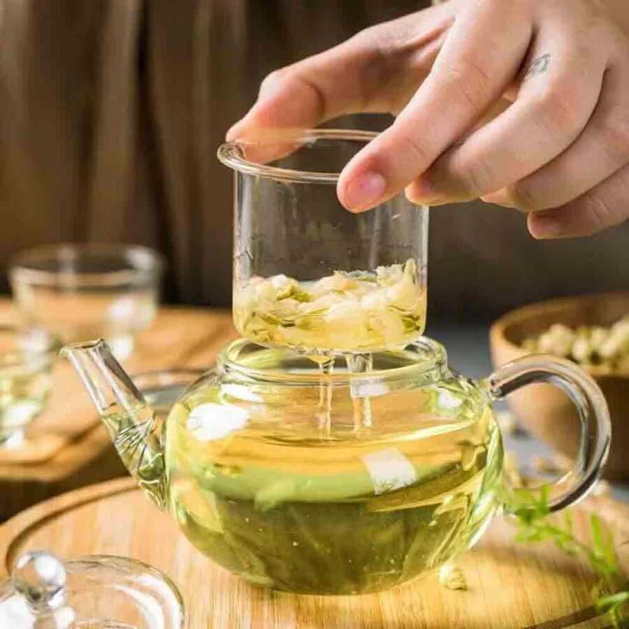 Lia Cam Demlik 250 ml - Cam Süzgeç