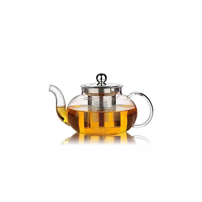 Lia Cam Demlik 600 ml - Cam Süzgeç