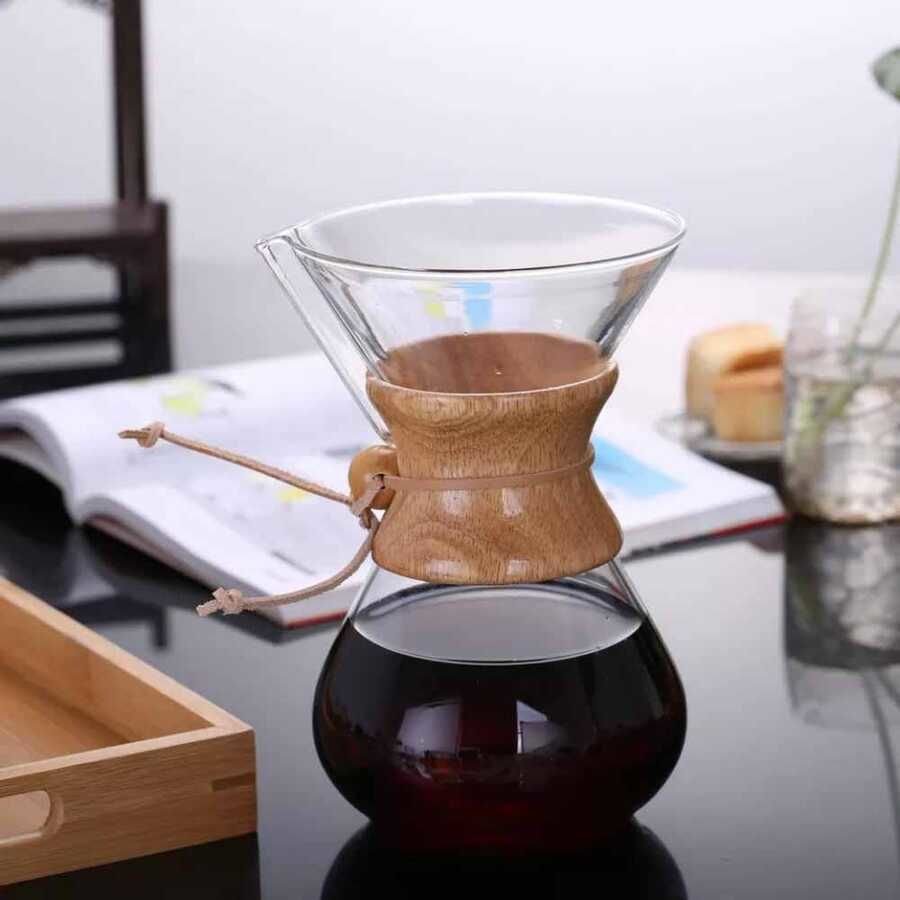 Lia Cam Kahve Demleme 600 ml