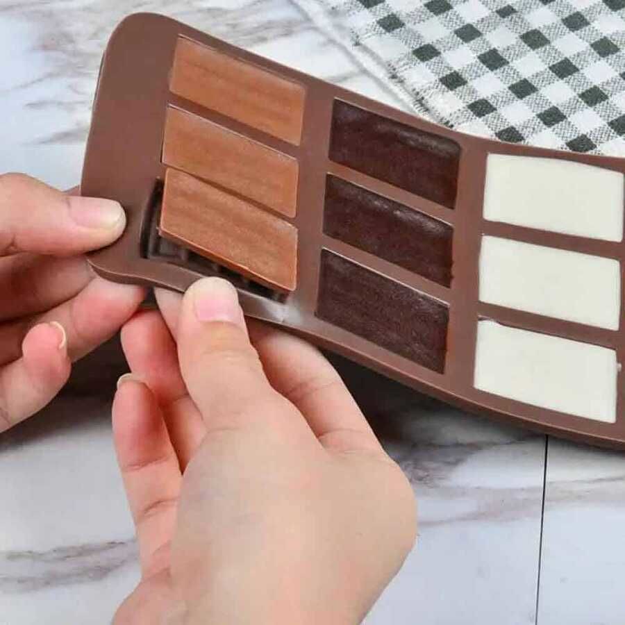 Lia Çikolata Kalıbı - Silikon - Mini Tablet