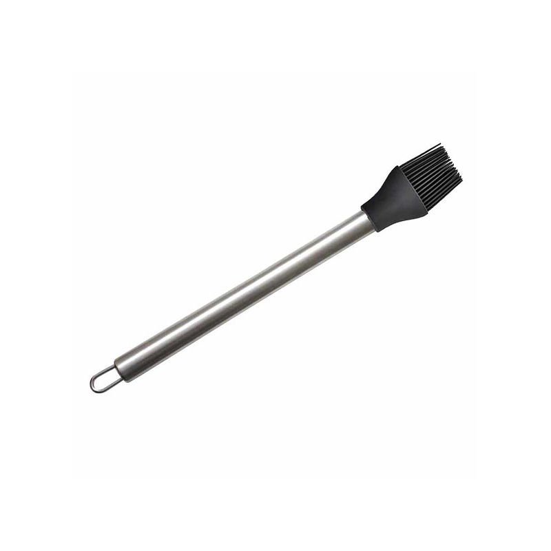 Lia Silikon Fırça-Çelik Sap Siyah 31,5 cm
