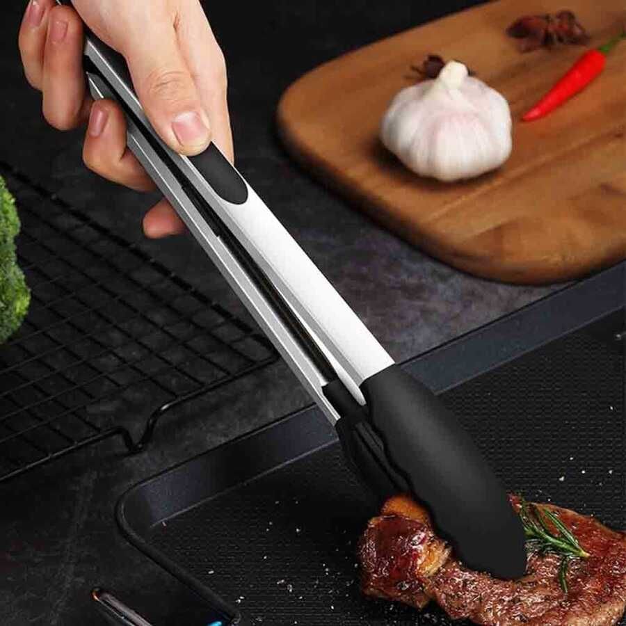 Lia Barbekü Maşası Silikon 25 cm