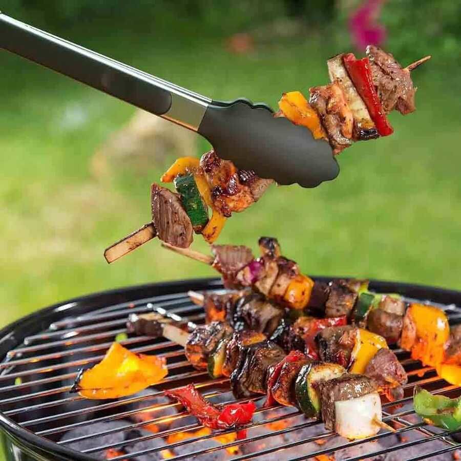 Lia Barbekü Maşası Silikon 25 cm