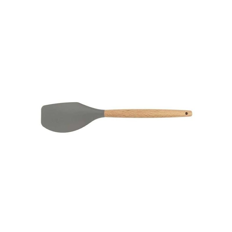 Lia Silikon Sıyırma Spatula Ahşap Sap 31,5 cm