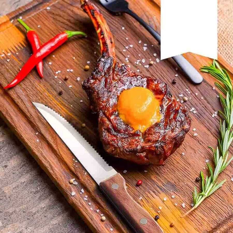 Lia Steak Bıcagı Ahşap Saplı