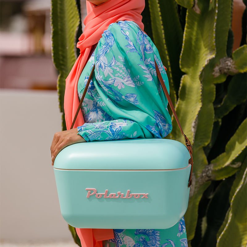 Polarbox Verde Agua Rosa Baby Pop - 20L