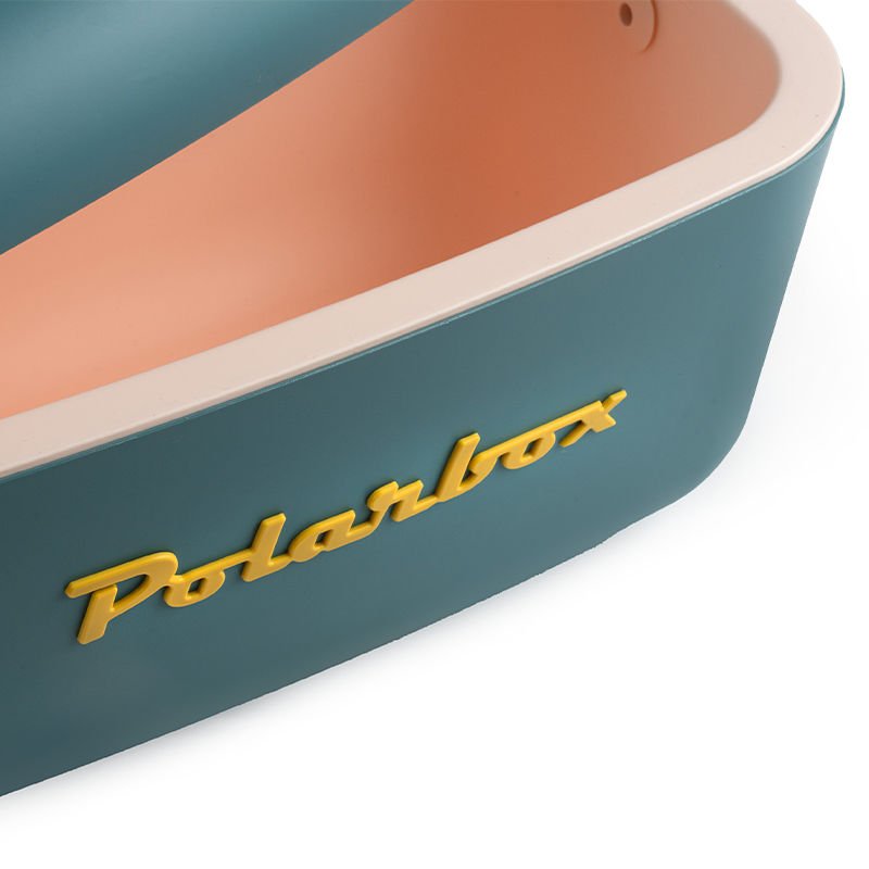 Polarbox Azul Marino Mostaza Classic - 12L